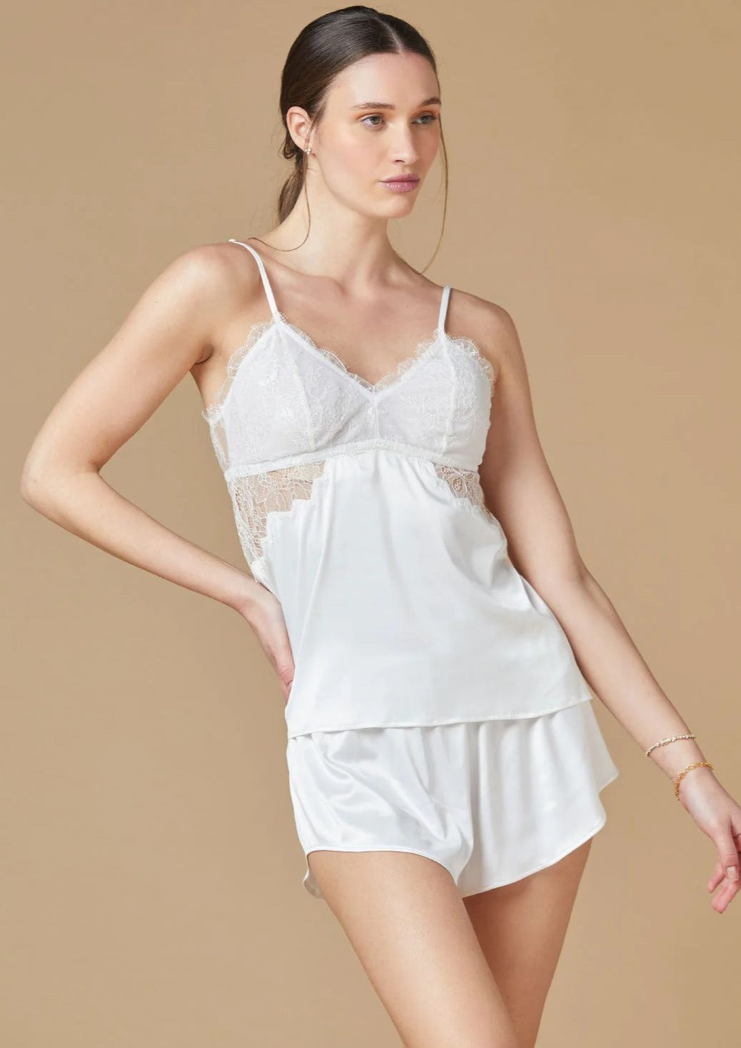 Short Pía Blanco