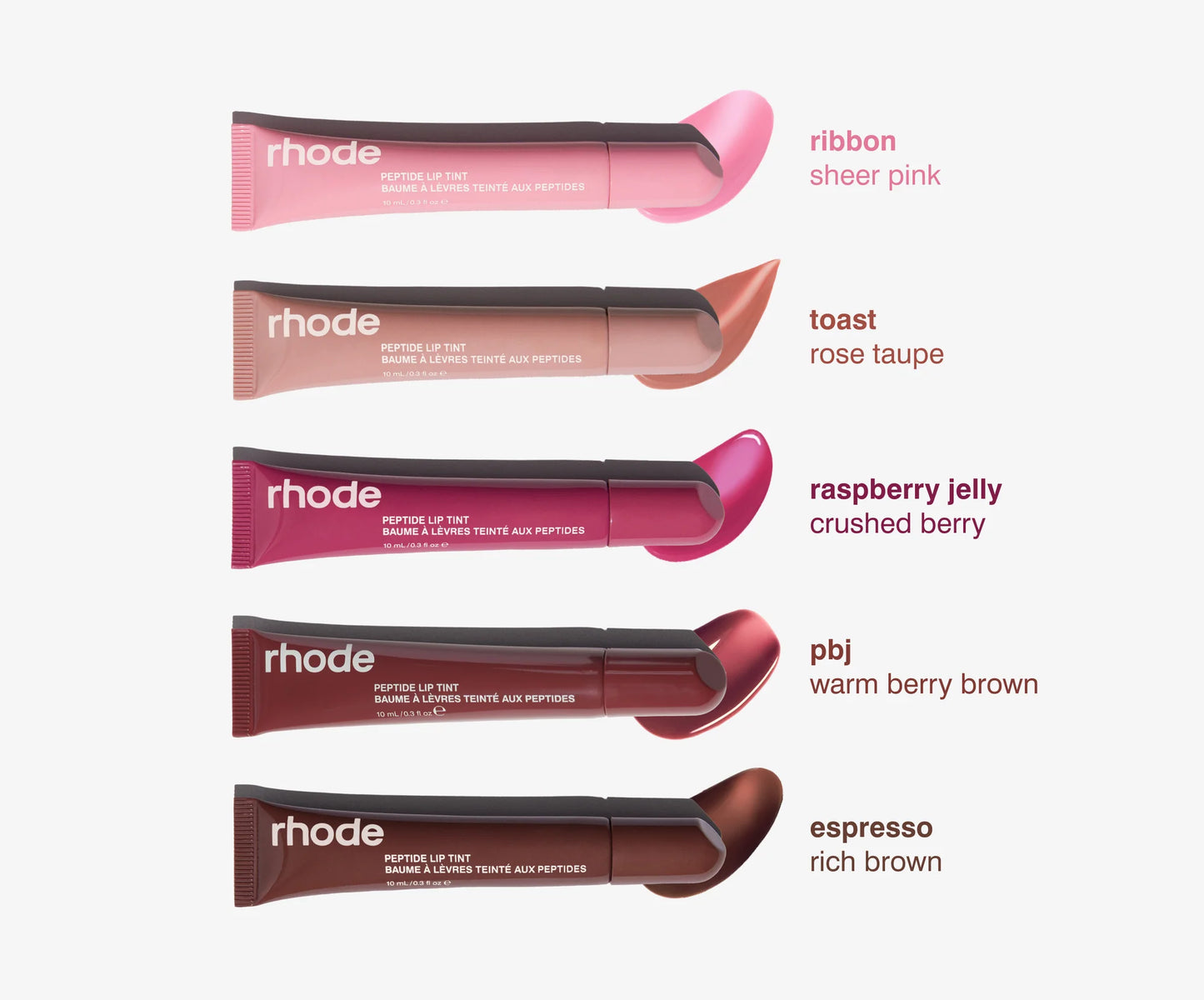 Peptide lip tint