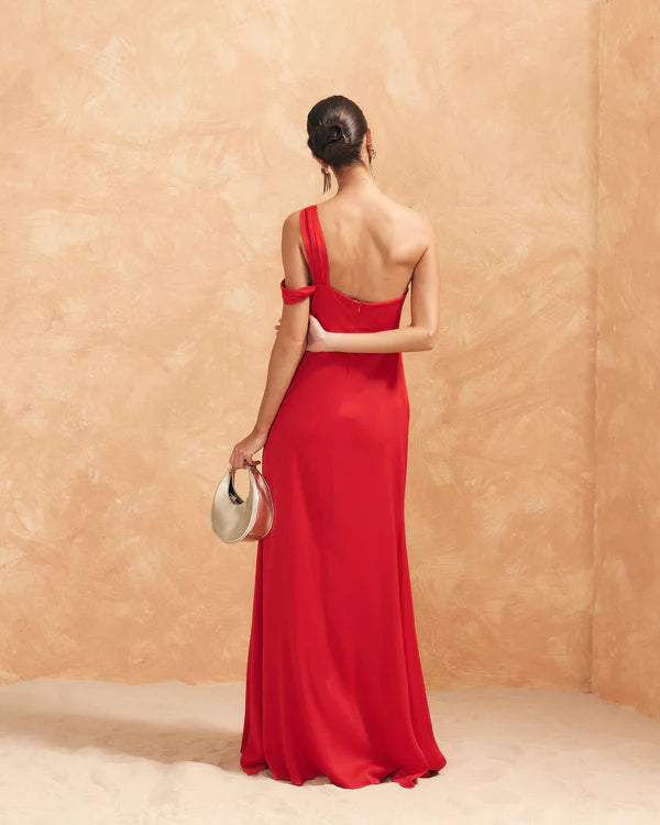 Vestido Rosae Rojo