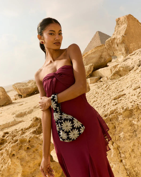 Vestido Julieta Tinto