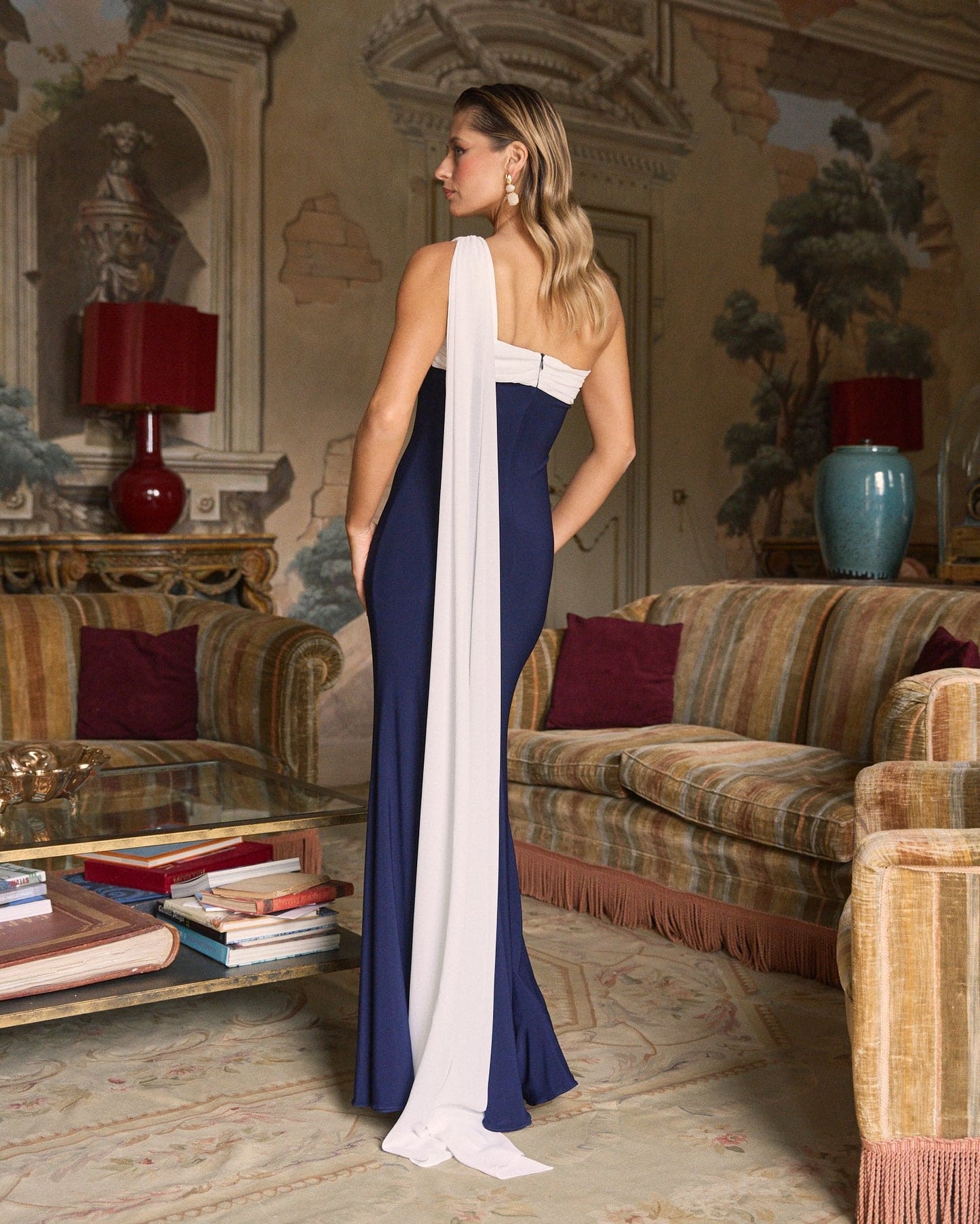 Vestido Helena Azul
