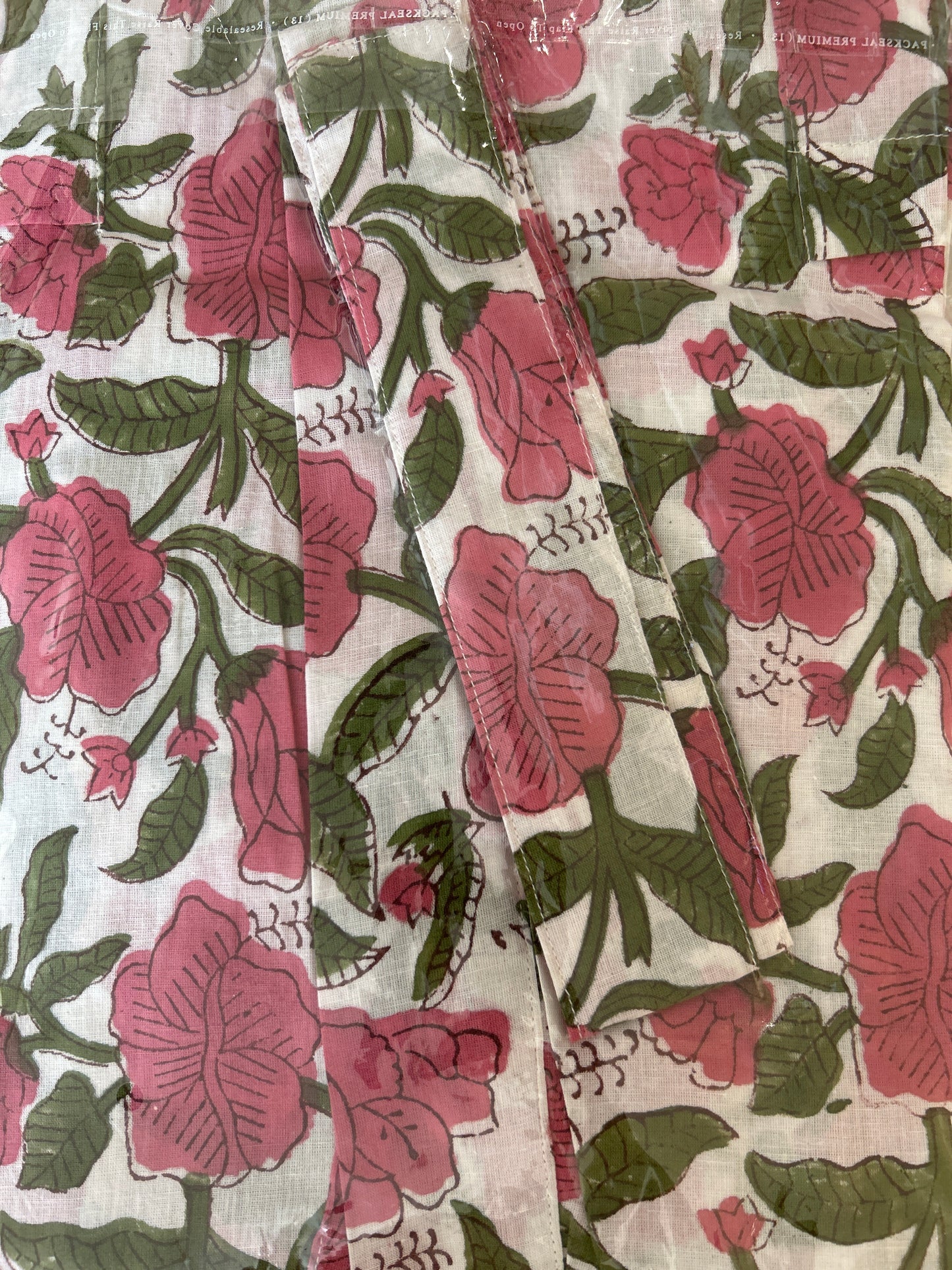 Bata Larga Estampada