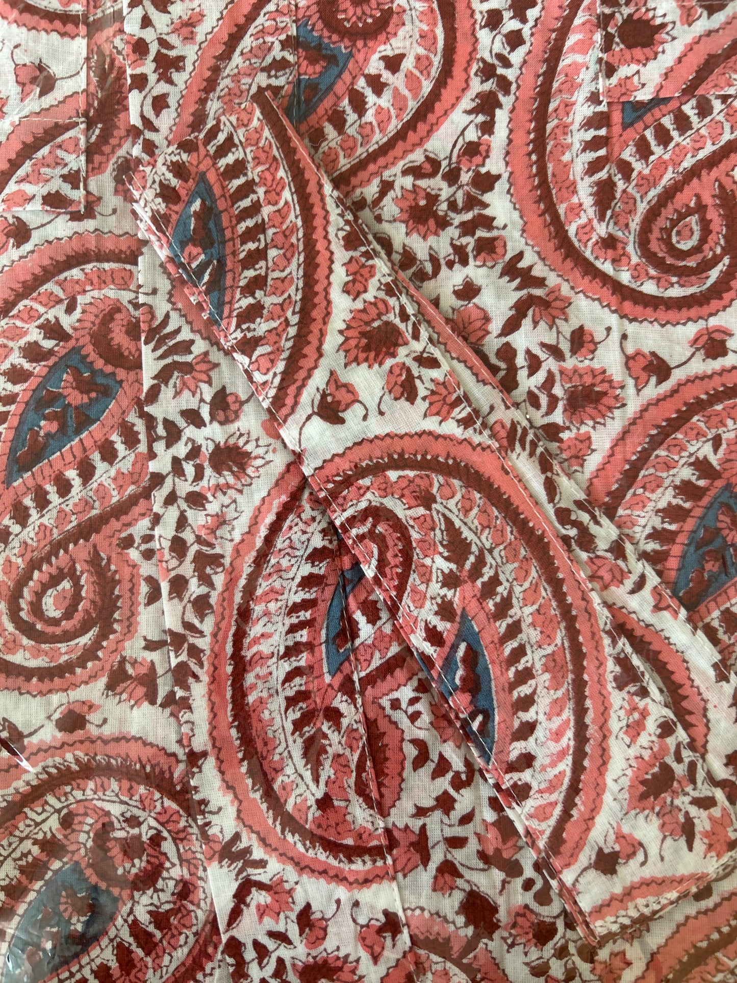 Bata Larga Estampada