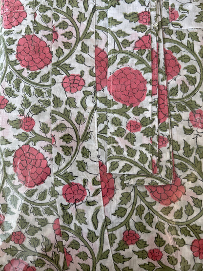 Bata Larga Estampada