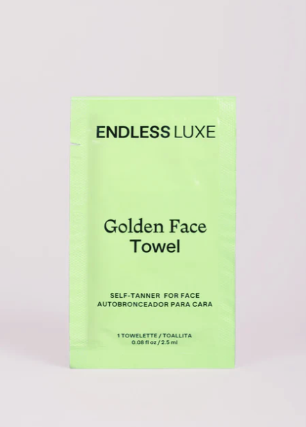 Golden Face Towels Individual
