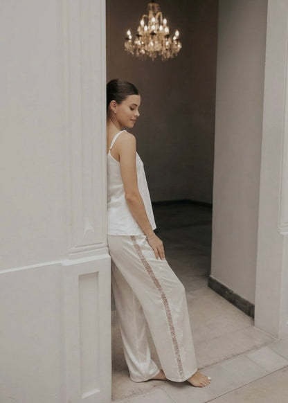 Set Alba Blanco Pantalón