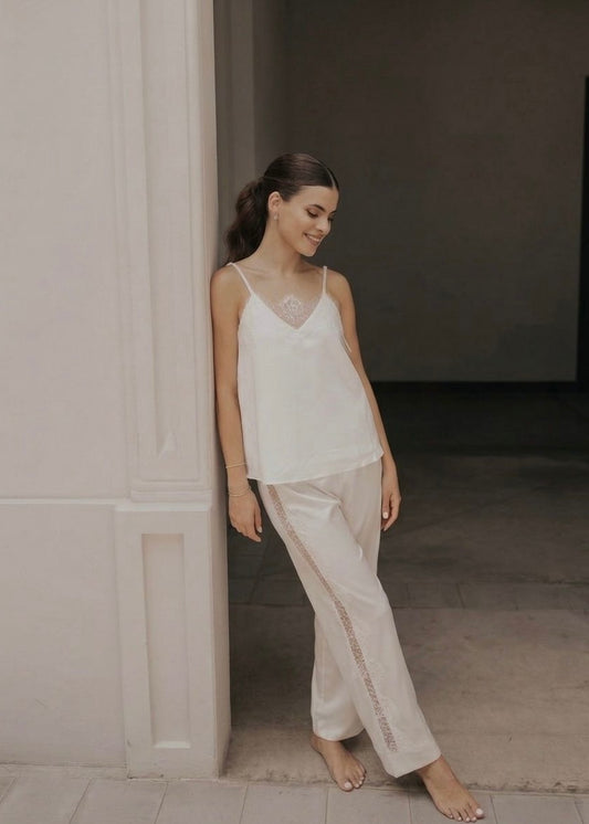 Set Alba Blanco Pantalón