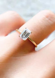 Anillo Emerald Rectangular