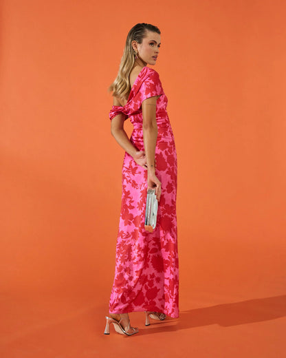 Vestido Oriana Rosa