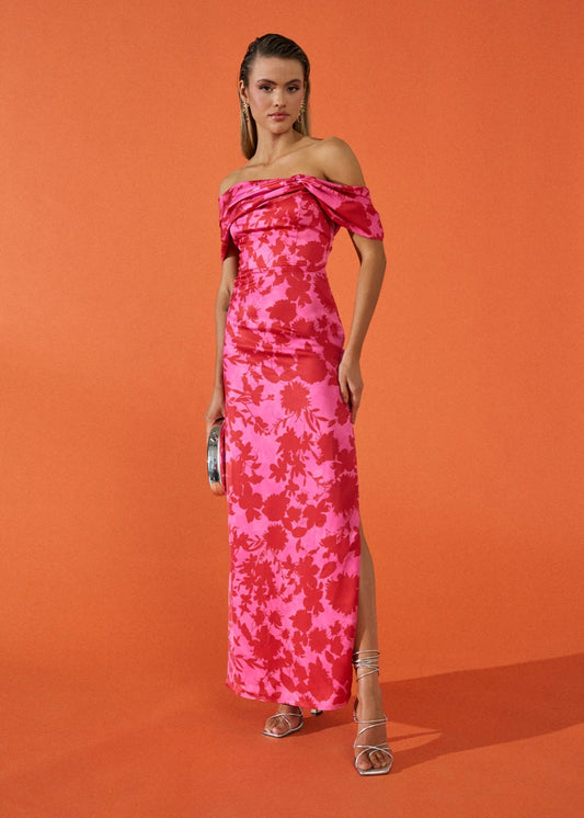 Vestido Oriana Rosa