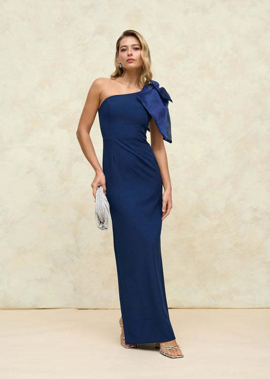 Vestido Pétalo Marino